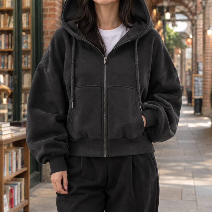 Maylis Cropped Hoodie