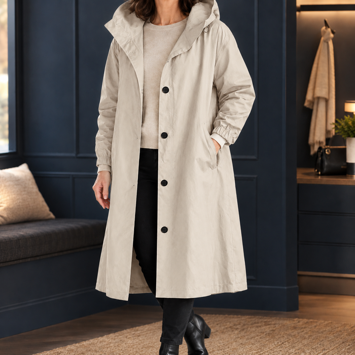 Nina-Marie Hooded Overcoat