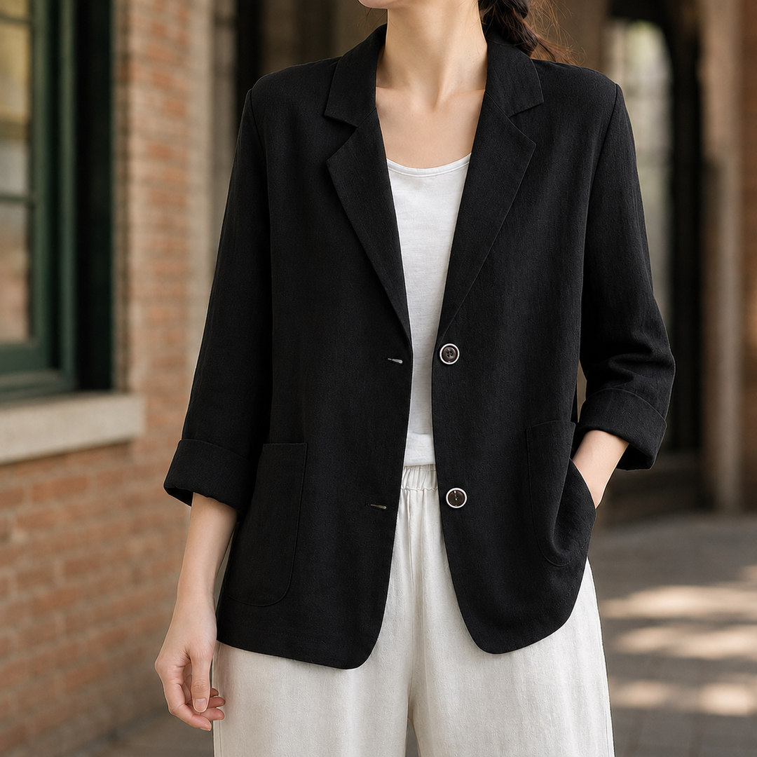 Giselle-Louise Avslappnad Blazer