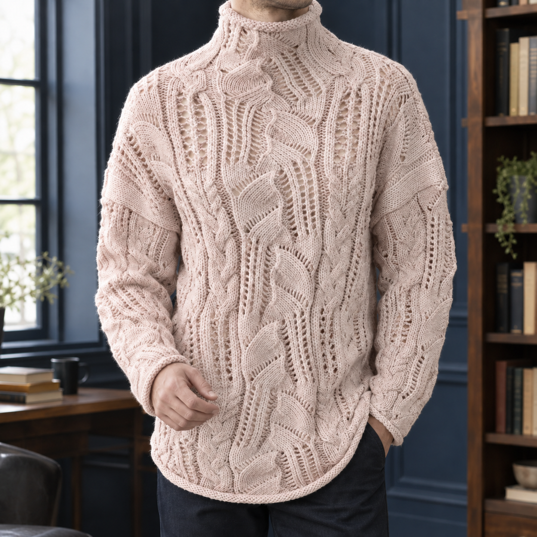Wendell-James Öppen Arbets Sweater