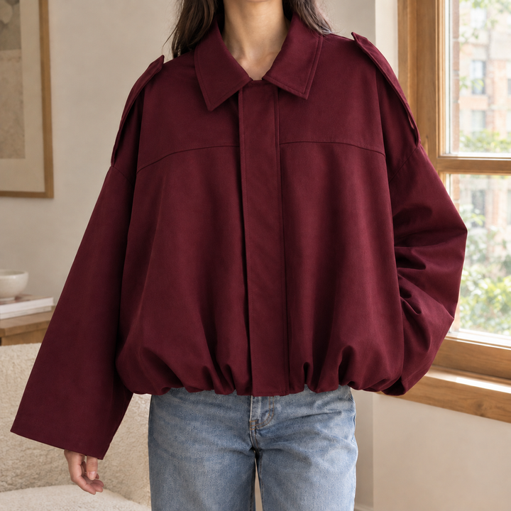 Amabel Cropped Bomberjacka