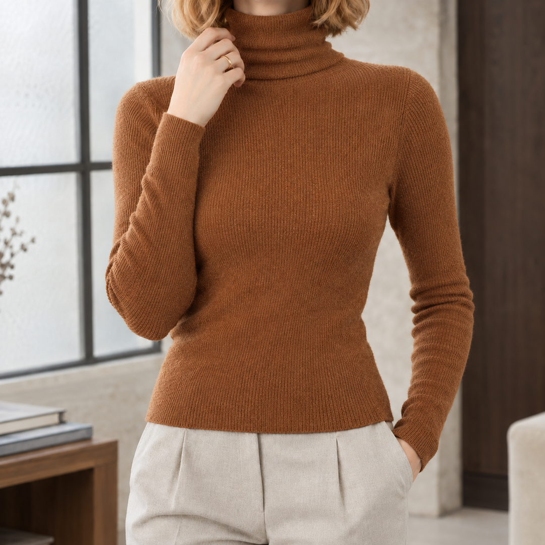 Liliane-Kate Ribbad Turtleneck Tröja