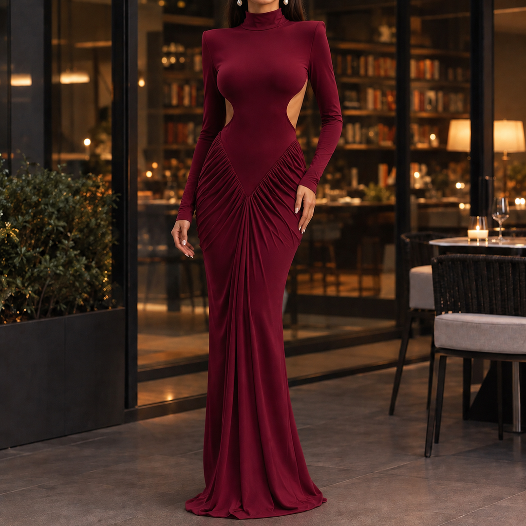 Ambrosine Cutout Maxi Klänning