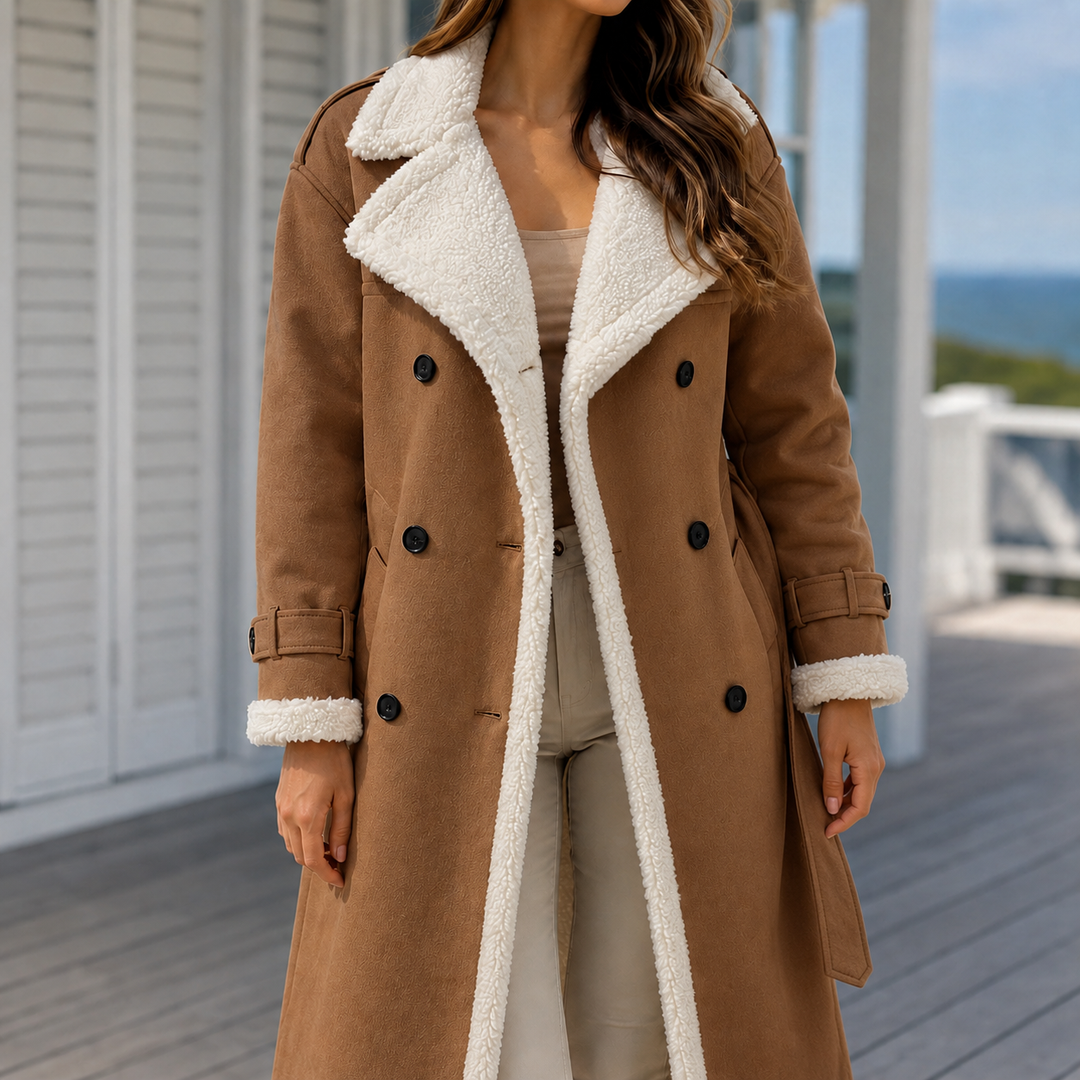 Soledad-Louise Kontrast Trim Kappa