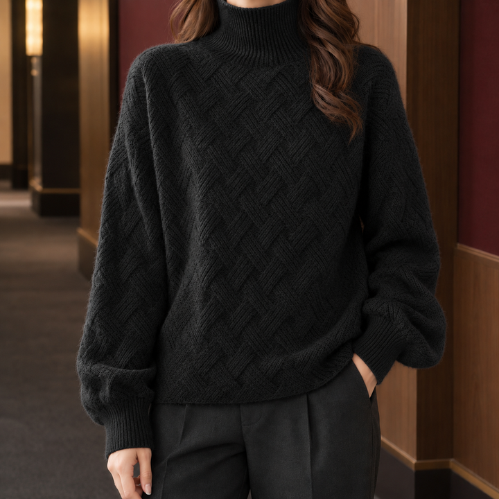 Lauren Hög Nacke Tröja