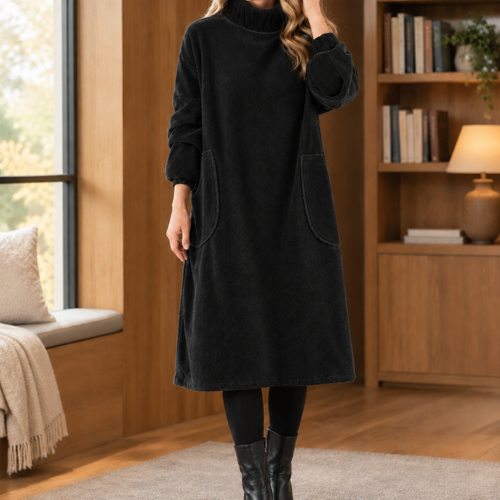 Delphine-Elise Turtleneck Klänning