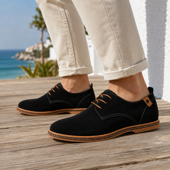 Santoro Suede Derby Skor