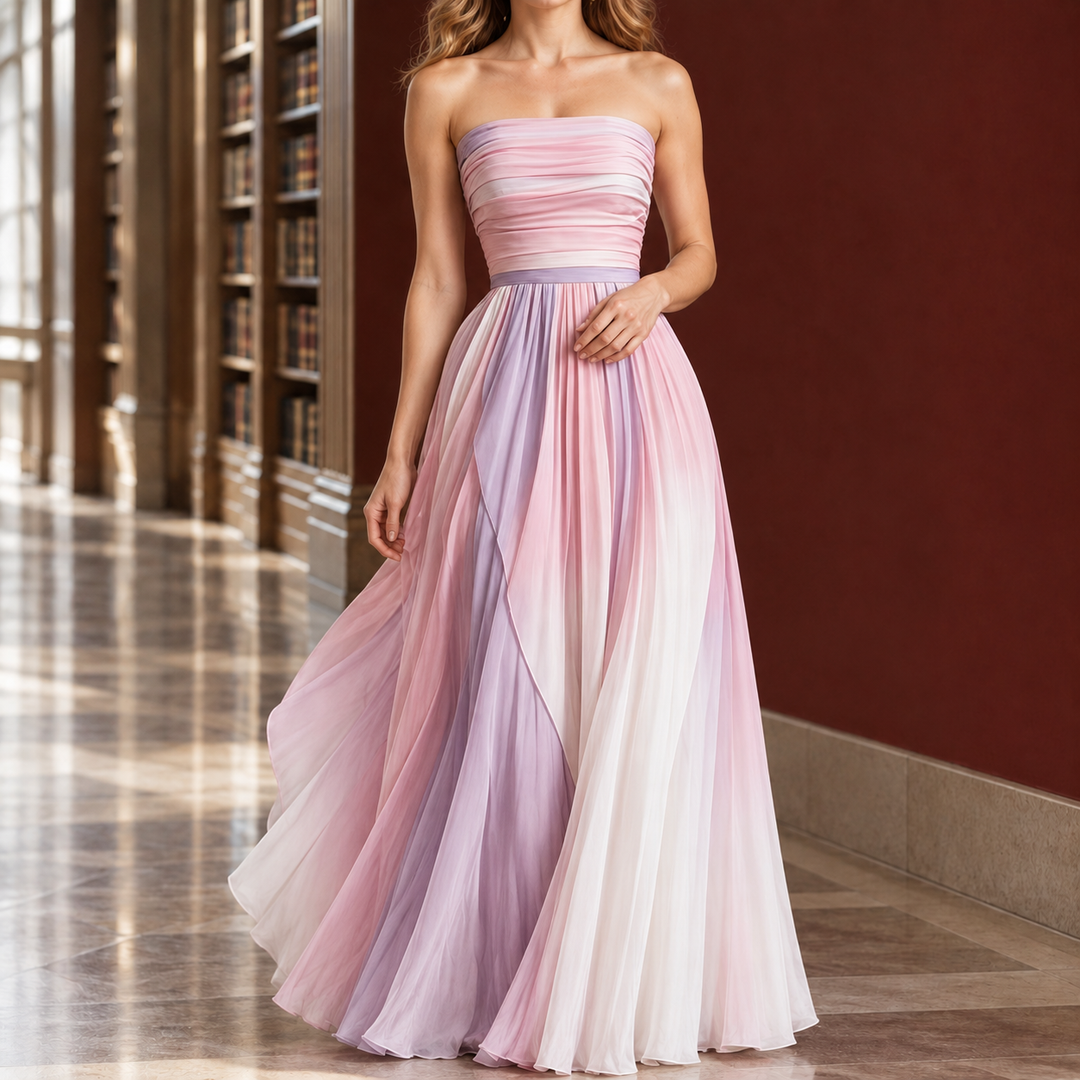 Madeline-Faye Off-Shoulder Klänning