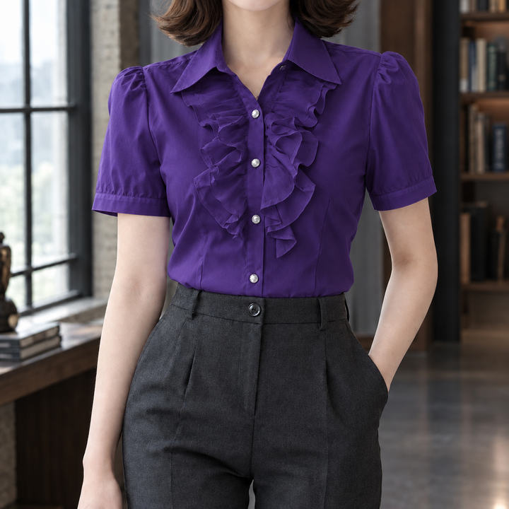 Heidi Ruffle Blus