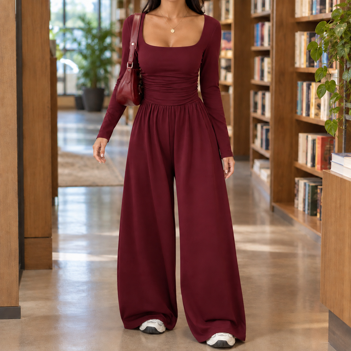 Mallory-Rose Rynkad Jumpsuit