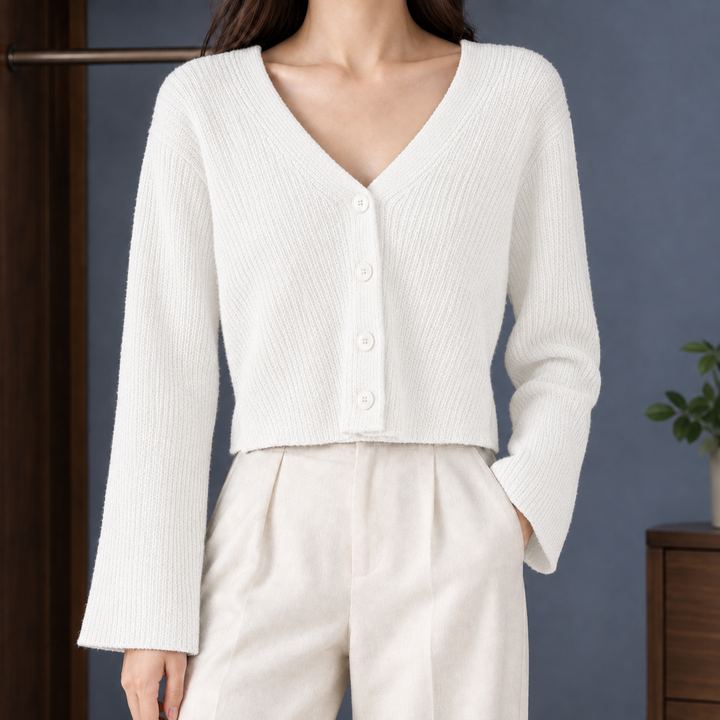 Raven Ribbad Cardigan