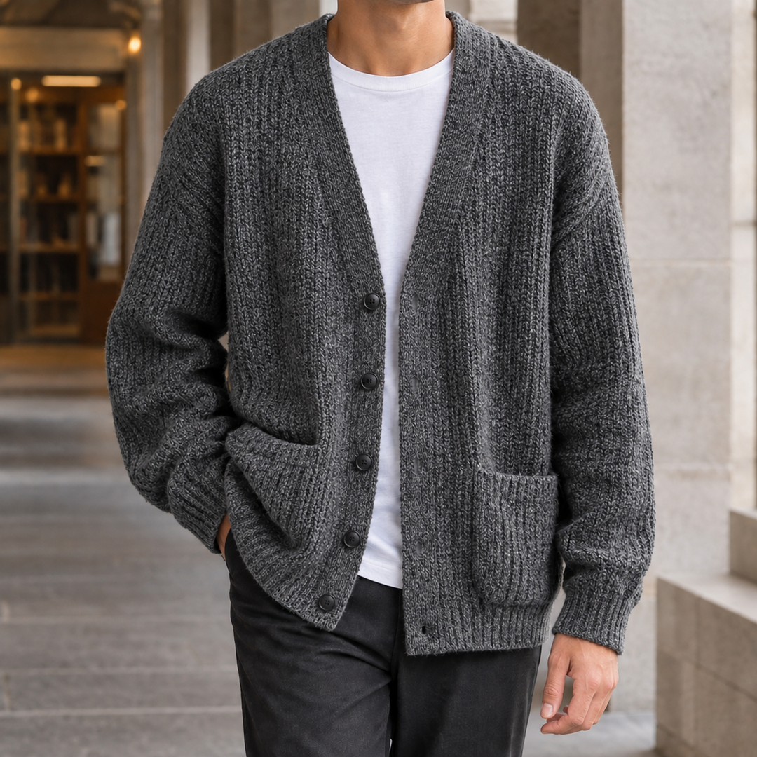 Nicodemus-Miles Texturerad Kofta