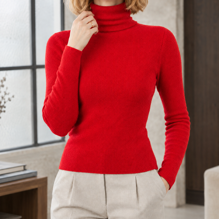 Liliane-Kate Ribbad Turtleneck Tröja