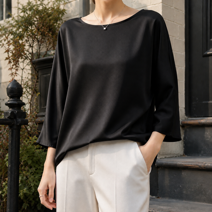 Adelia Avslappnad Silktop