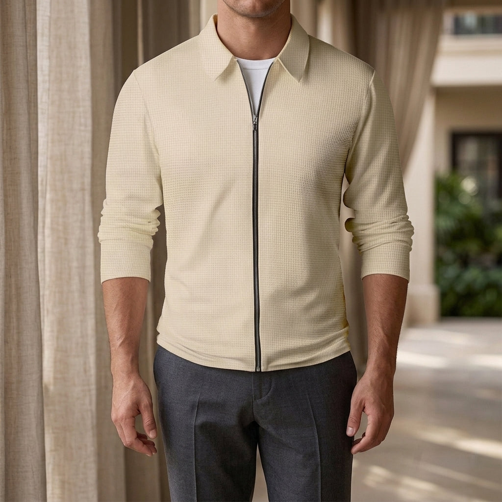 Dorian Waffle Zip Jacket