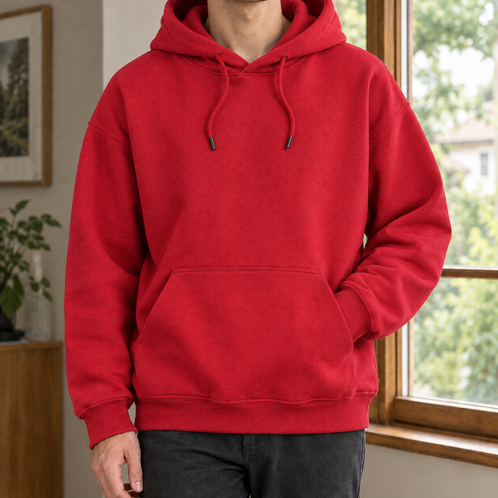 Damien Avslappnad Hoodie