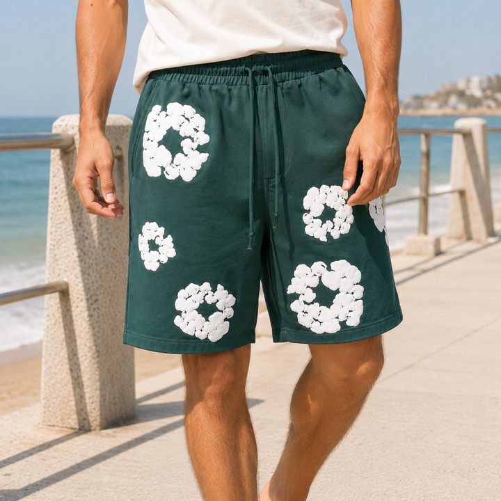 Giles Avslappnade Shorts