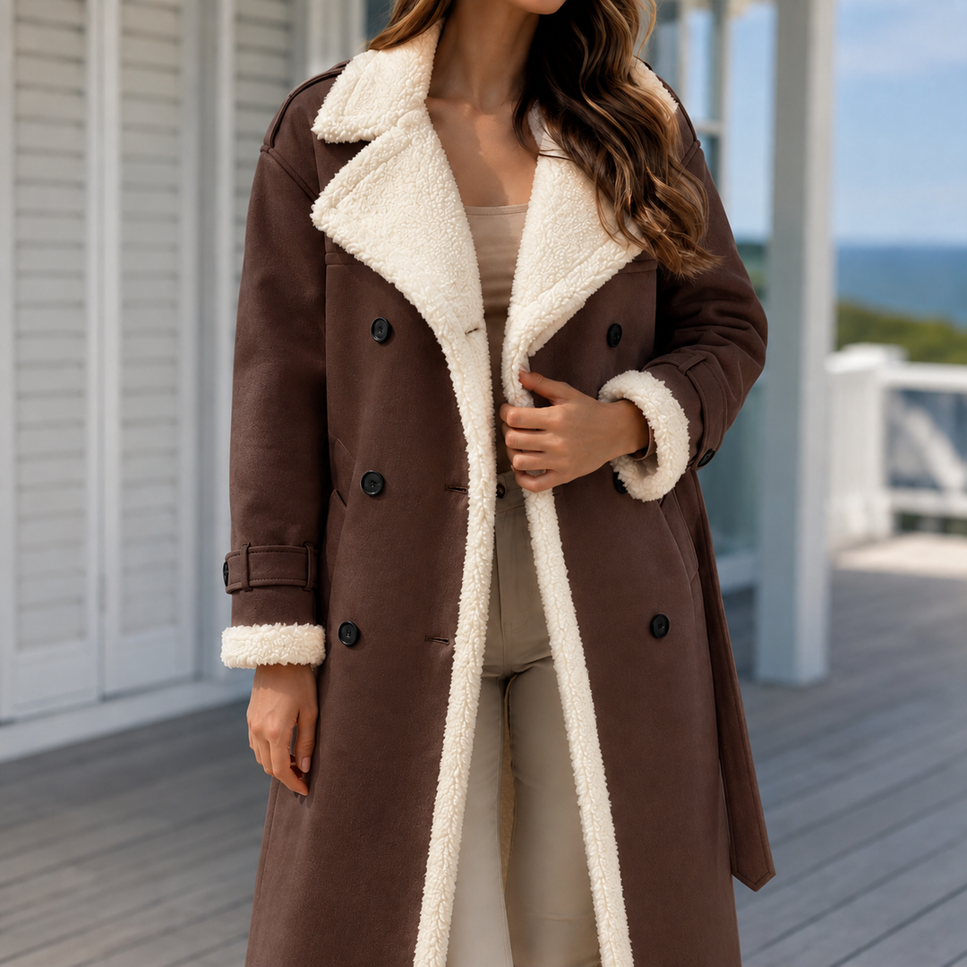 Soledad-Louise Kontrast Trim Kappa