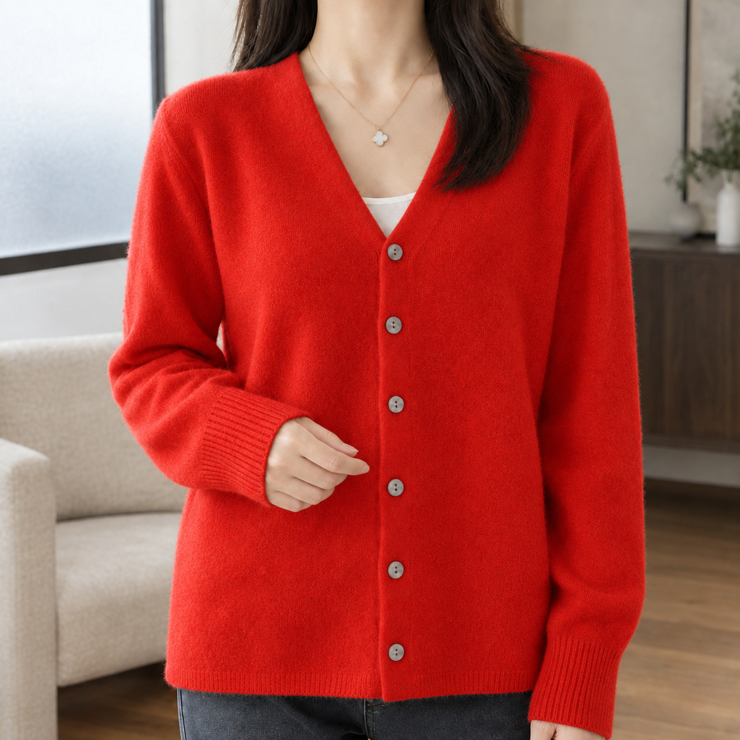 Millie V-halsad cardigan