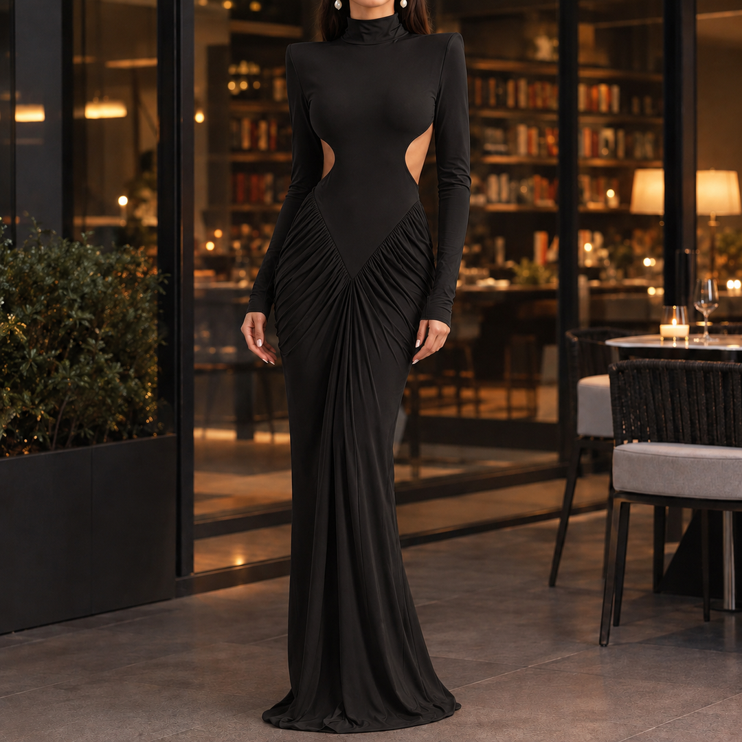 Ambrosine Cutout Maxi Klänning