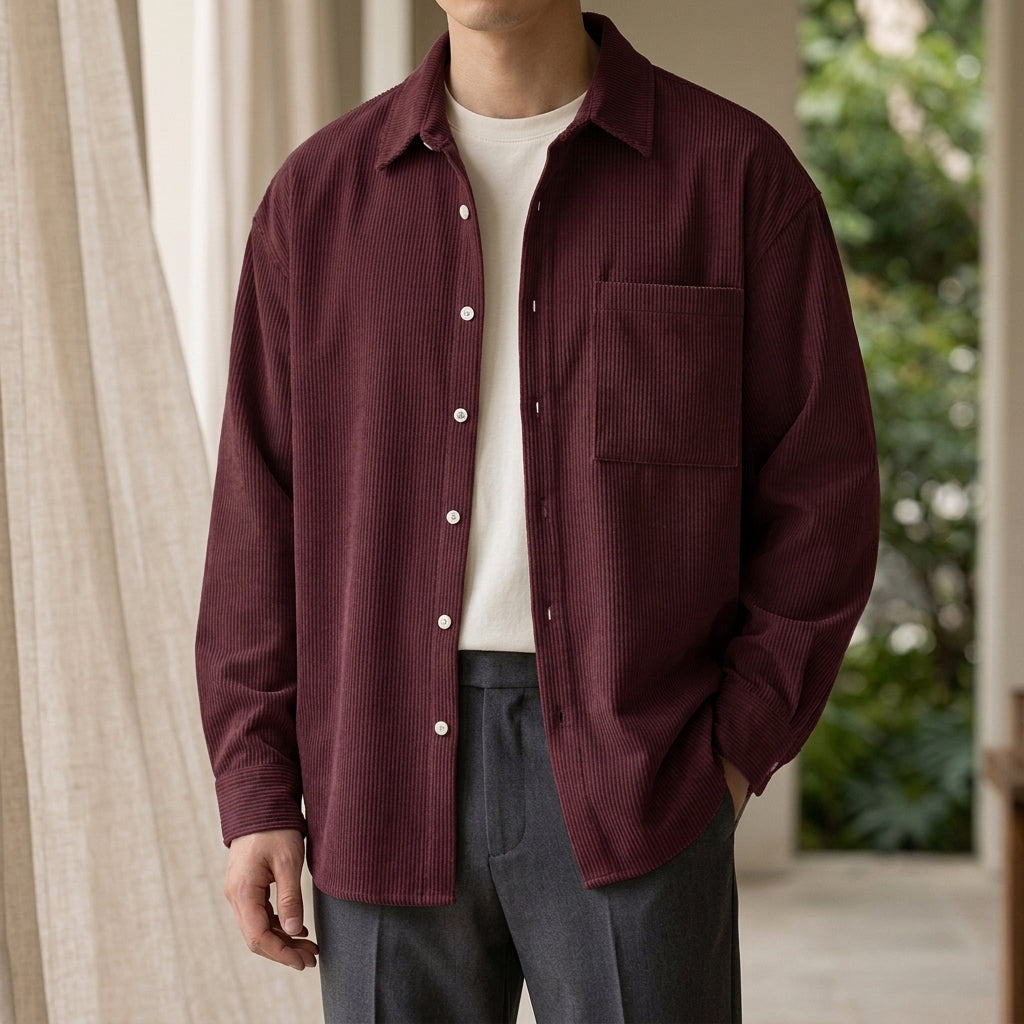 Knox Corduroy Skjorta