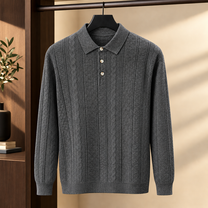 Gilles-Wade Texturerad Polo
