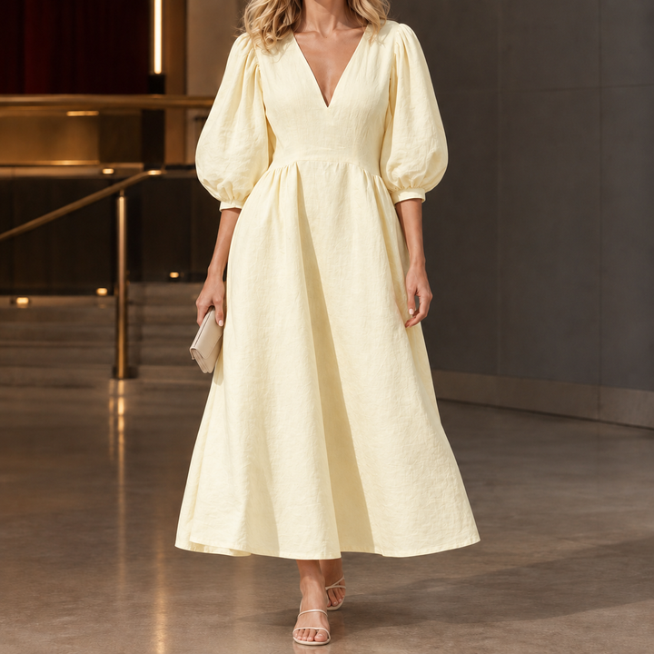 Mackenzie Puff Sleeve Klänning