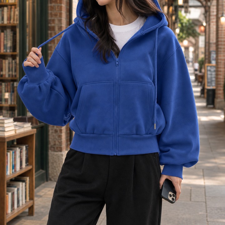Maylis Cropped Hoodie