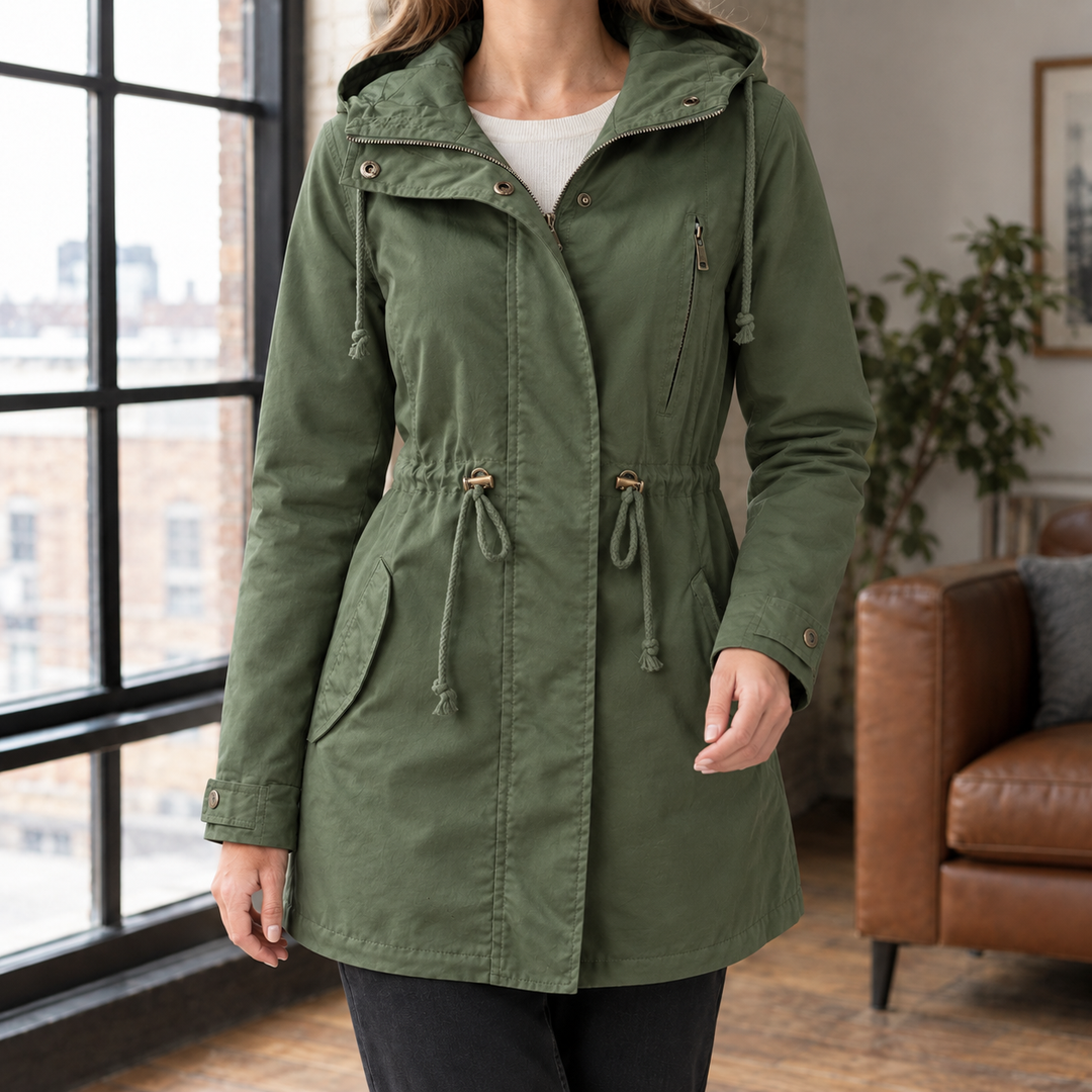 Ursuline Drawstring Parka