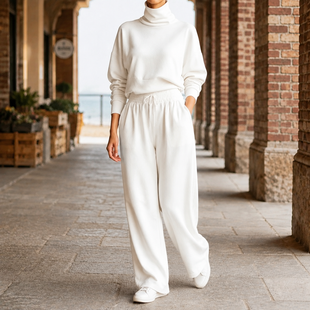 Estella-Faye Hög Hals Set