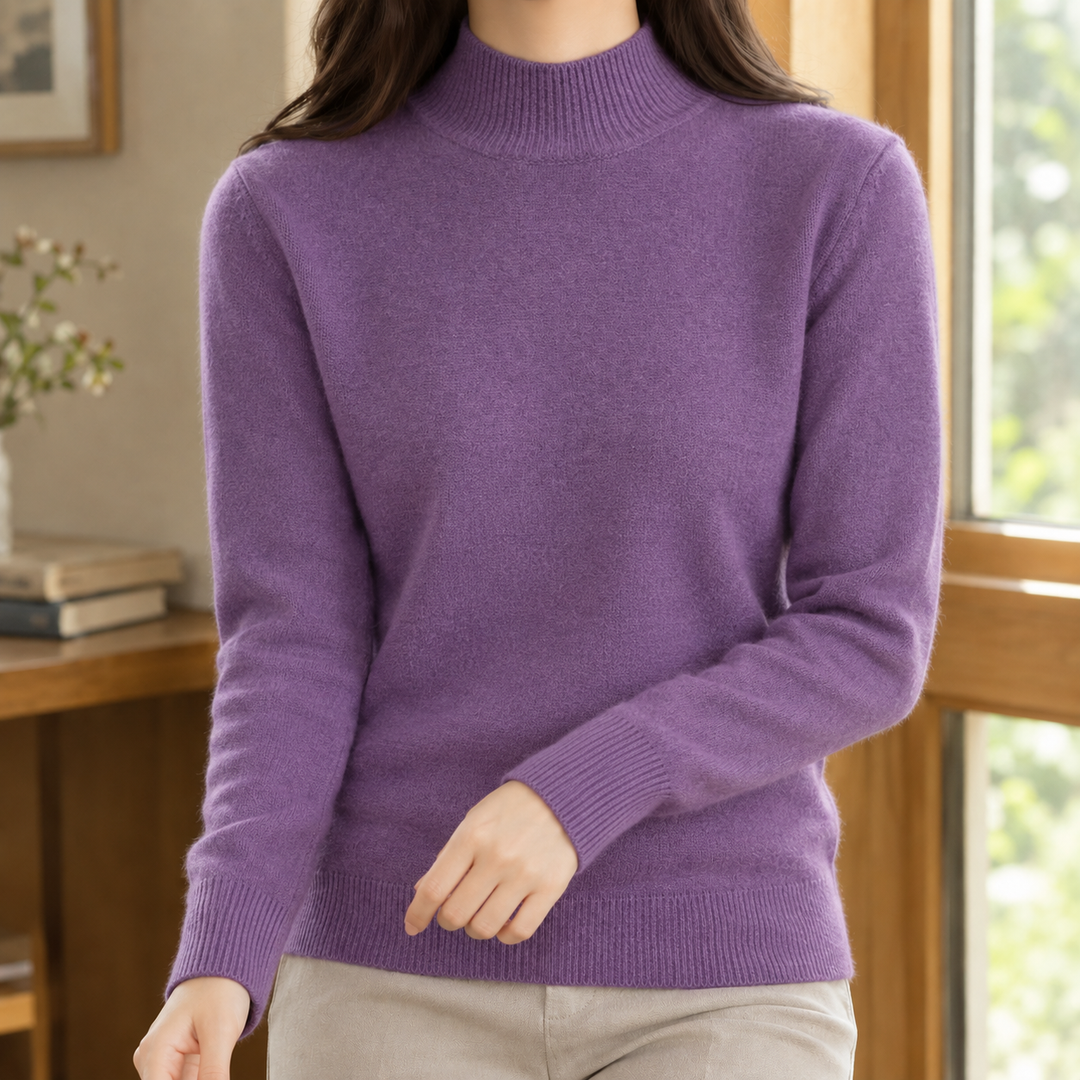 Griselda Mock Neck Tröja