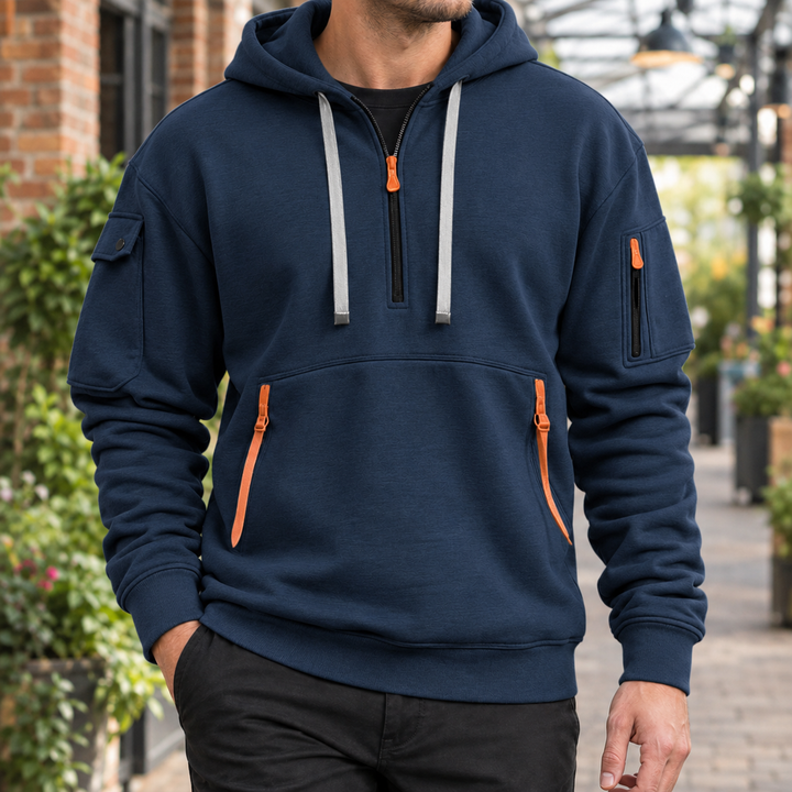 Griffin Half-Zip Hoodie