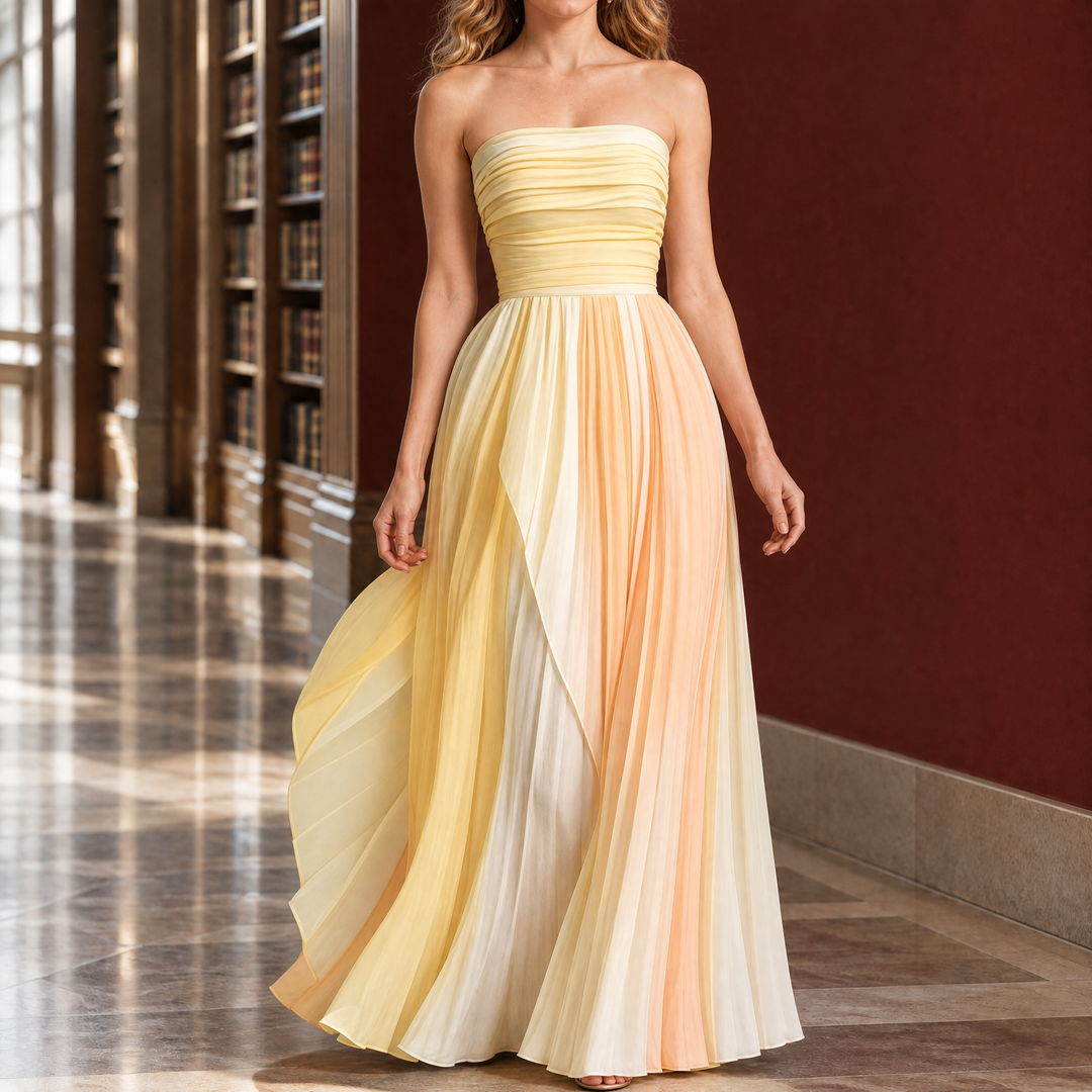 Madeline-Faye Off-Shoulder Klänning