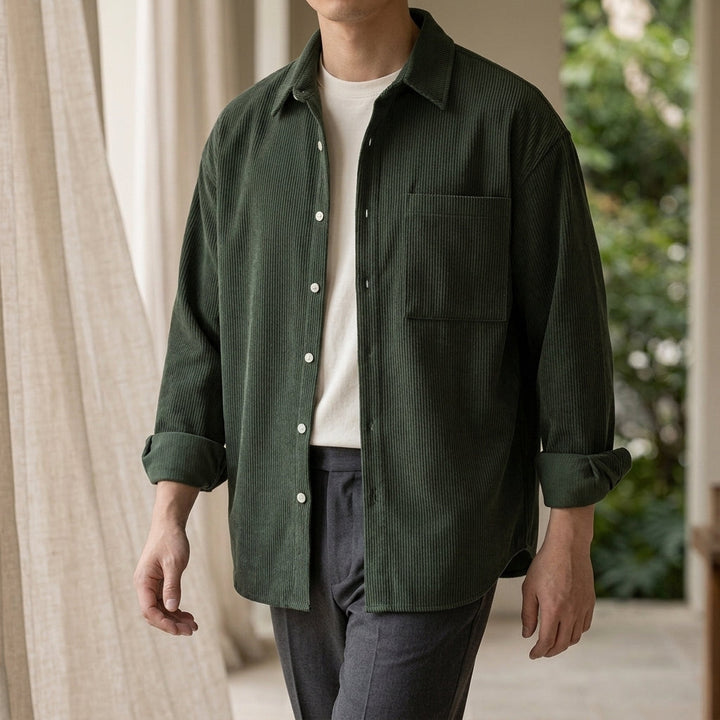 Knox Corduroy Skjorta
