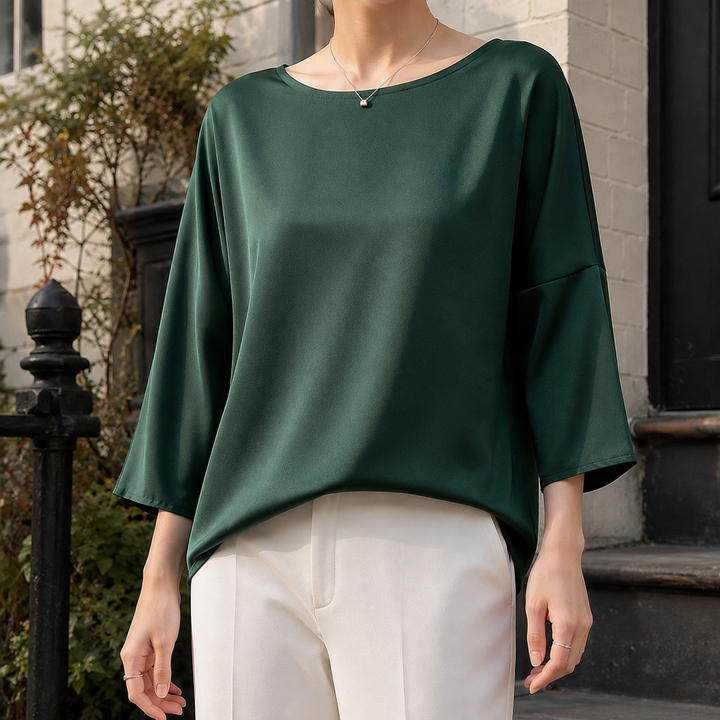 Adelia Avslappnad Silktop