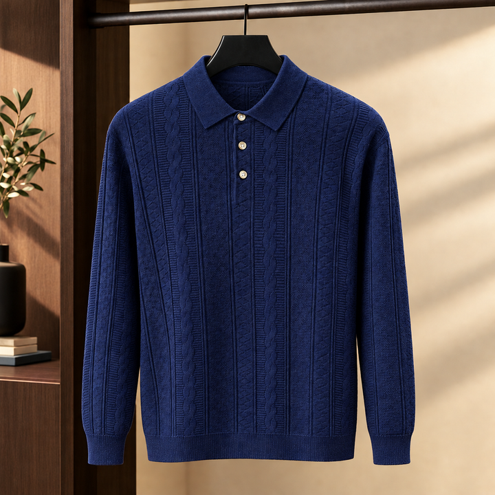 Gilles-Wade Texturerad Polo
