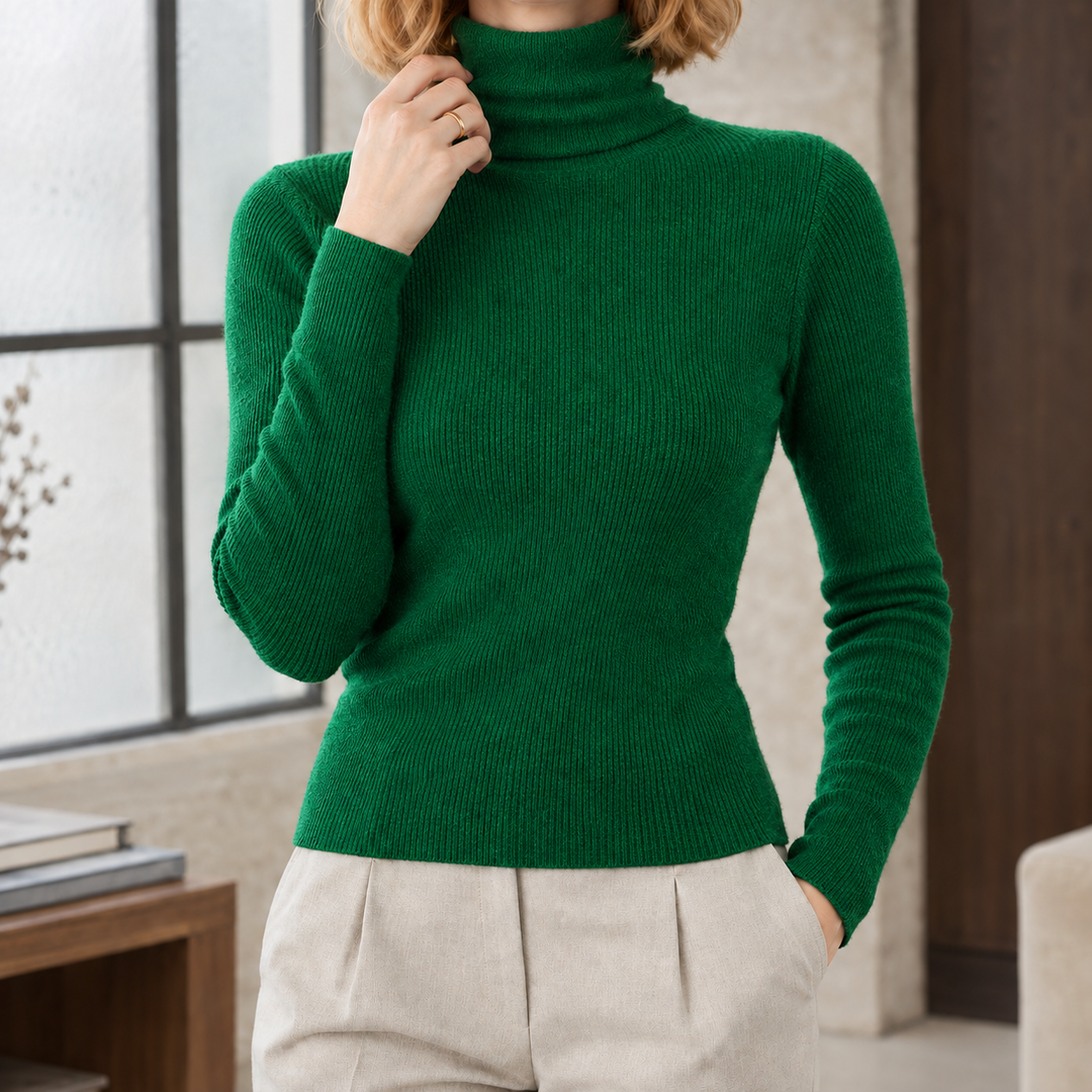 Liliane-Kate Ribbad Turtleneck Tröja