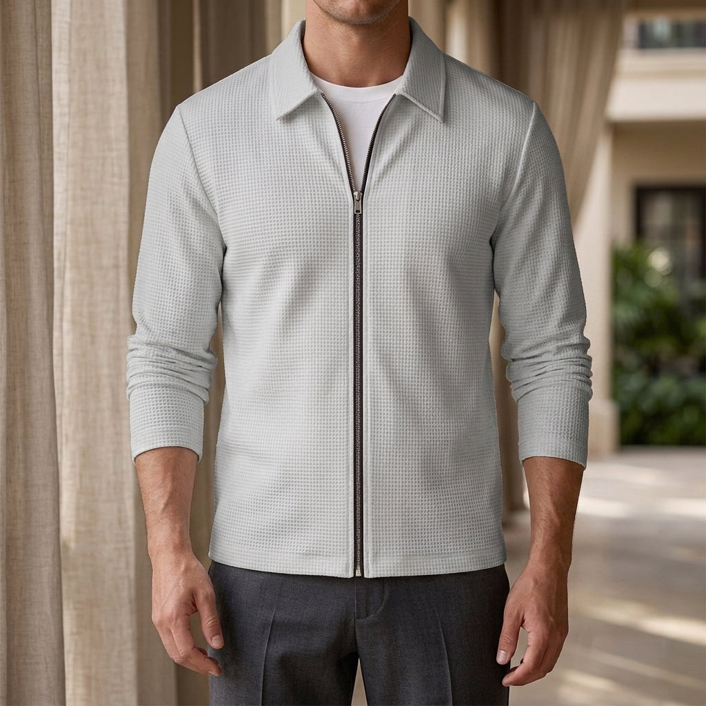 Dorian Waffle Zip Jacket