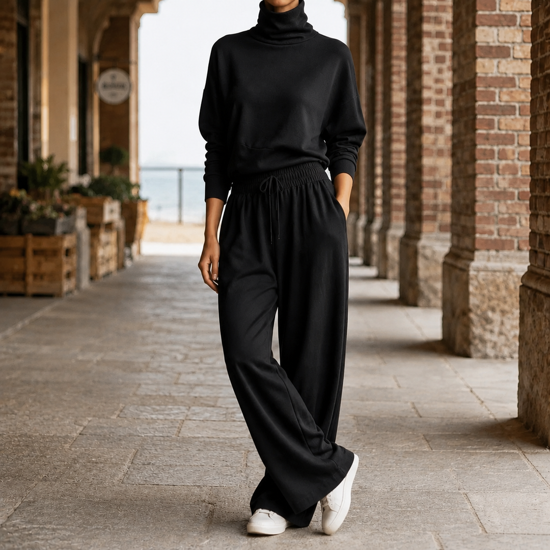 Estella-Faye Hög Hals Set