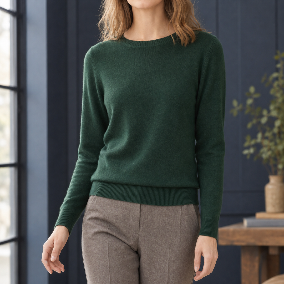 Lorelai-Elise Rundhalsad Tröja
