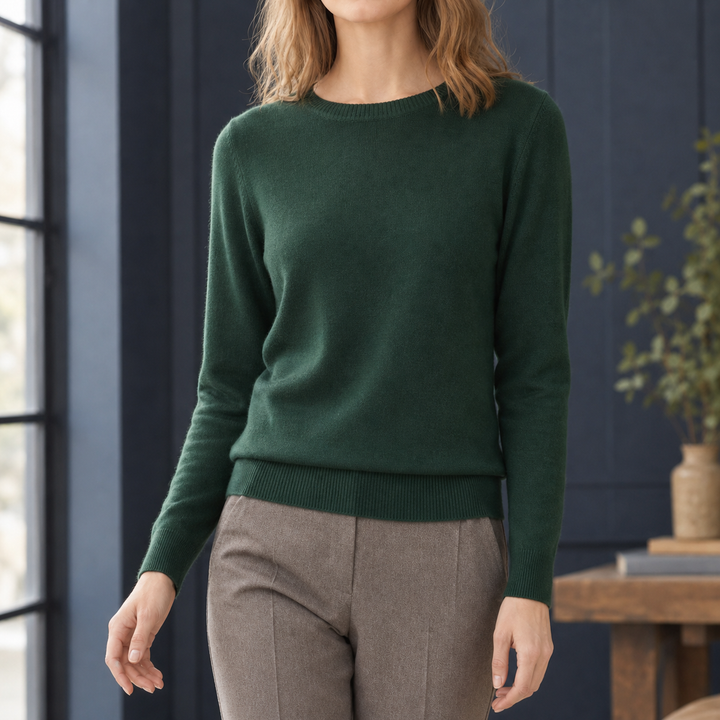Lorelai-Elise Rundhalsad Tröja