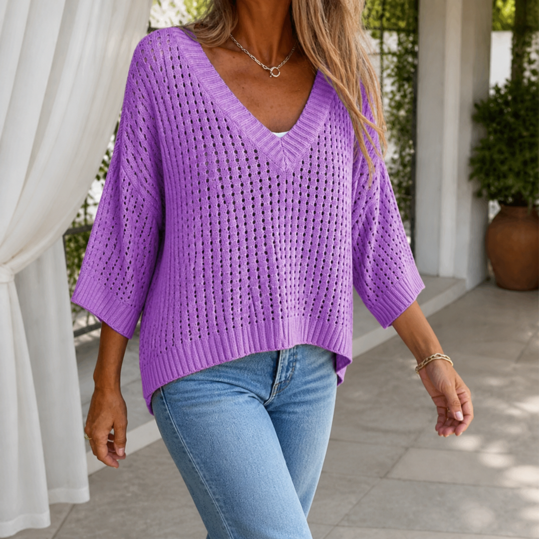 Giulia V-Neck Top