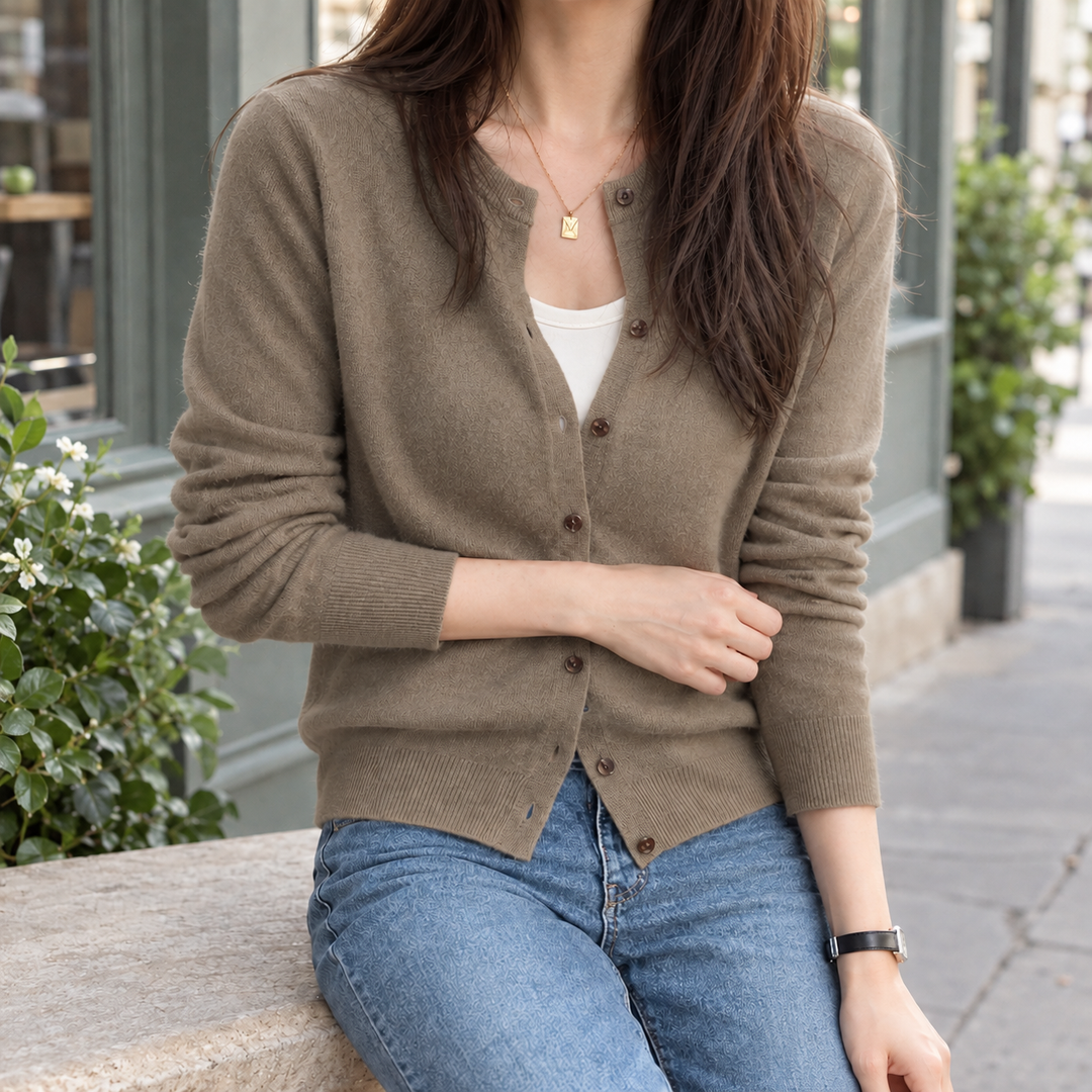 Iolanthe Crew Neck Cardigan