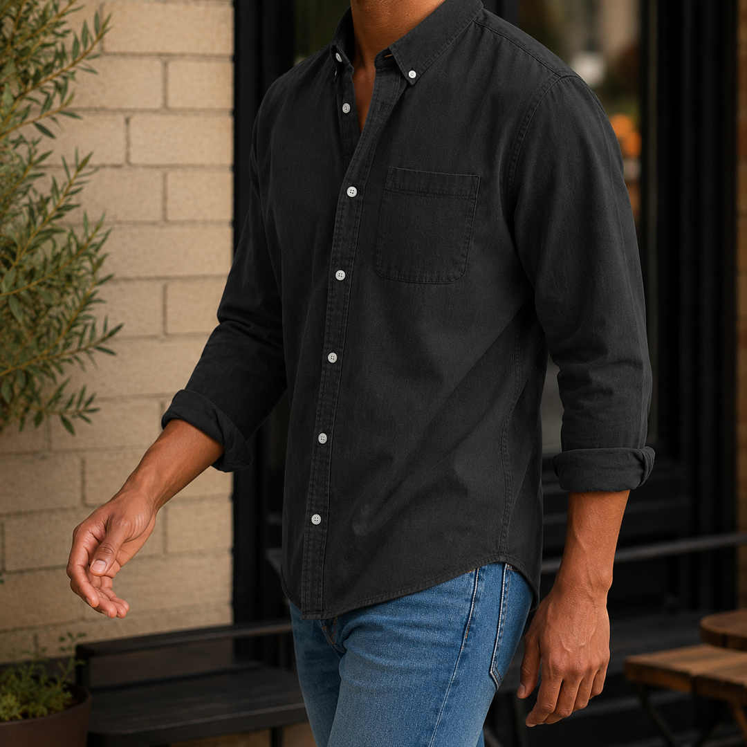 Carter Chambray Skjorta