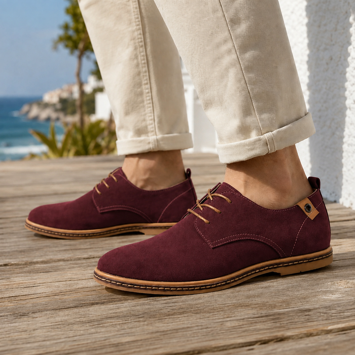 Santoro Suede Derby Skor