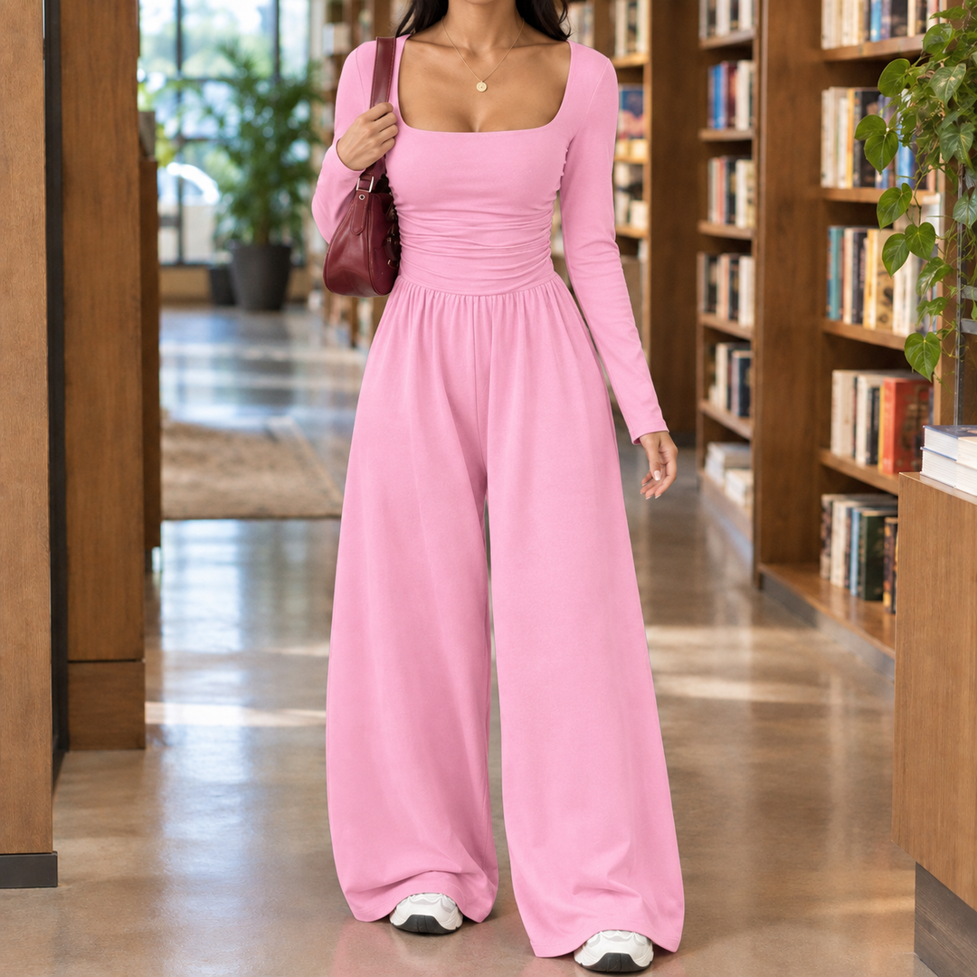 Mallory-Rose Rynkad Jumpsuit