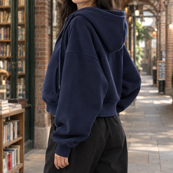 Maylis Cropped Hoodie