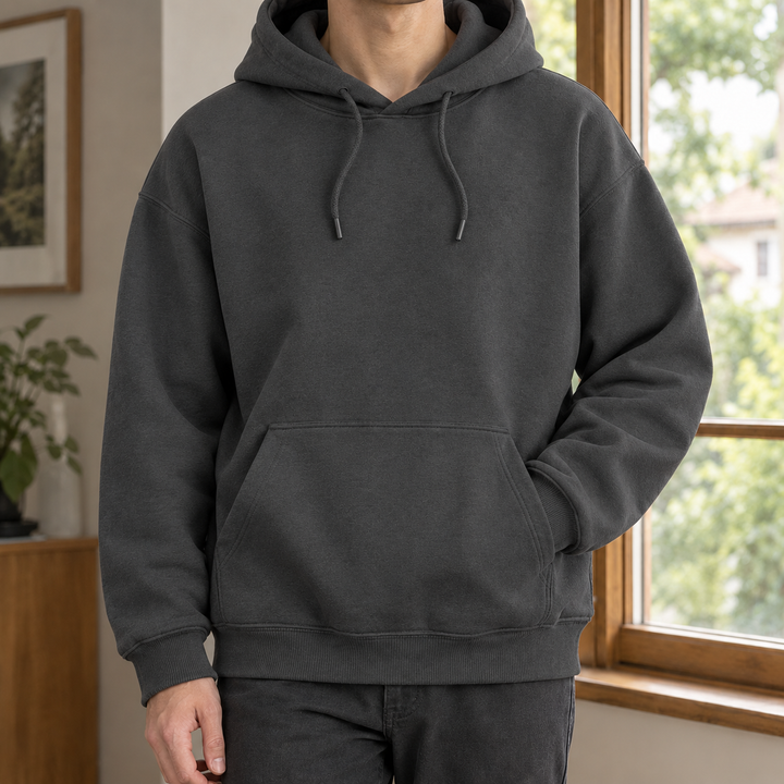 Damien Avslappnad Hoodie