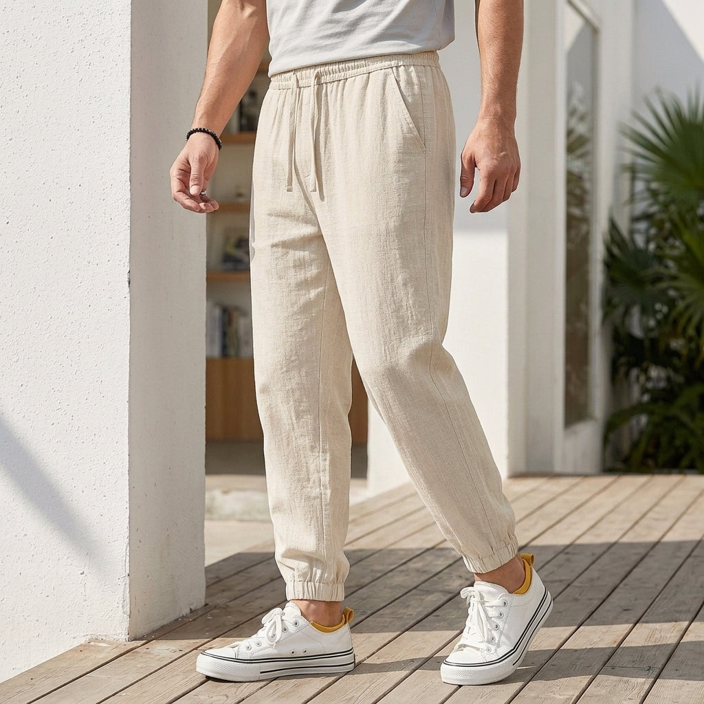 Wyatt Avslappnade Joggers