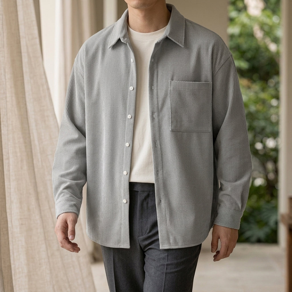 Knox Corduroy Skjorta